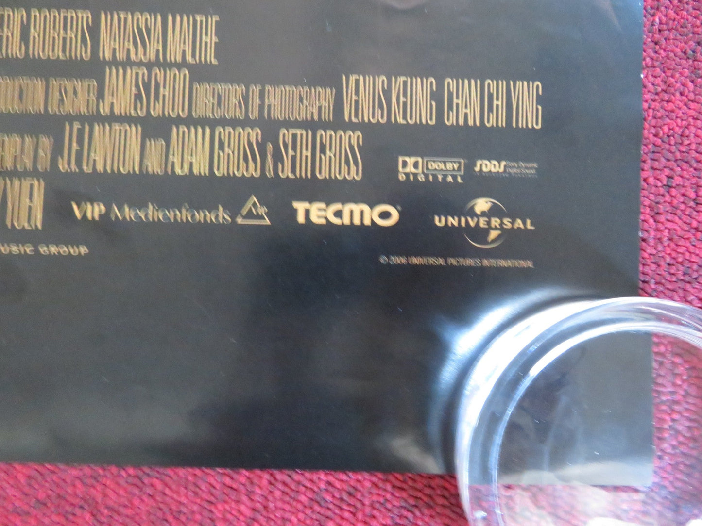 DOA: DEAD OR ALIVE US ONE SHEET ROLLED POSTER JAIME PRESSLY HOLLY VALANCE 2006 Rendezvous Cinema Movie posters