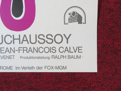 DOCTOR IN THE NUDE GERMAN A1 POSTER FOLDED ALAIN DELON ANNIE GIRARDOT 1973 Rendezvous Cinema Movie posters