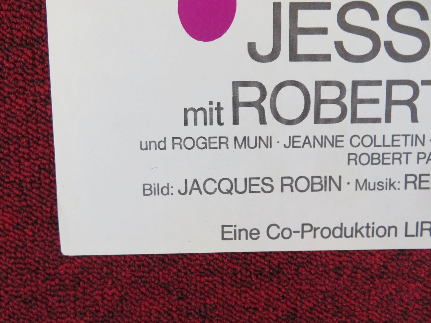 DOCTOR IN THE NUDE GERMAN A1 POSTER FOLDED ALAIN DELON ANNIE GIRARDOT 1973 Rendezvous Cinema Movie posters