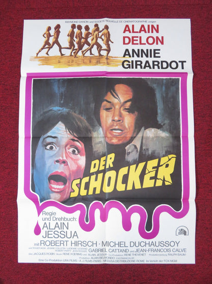 DOCTOR IN THE NUDE GERMAN A1 POSTER FOLDED ALAIN DELON ANNIE GIRARDOT 1973 Rendezvous Cinema Movie posters