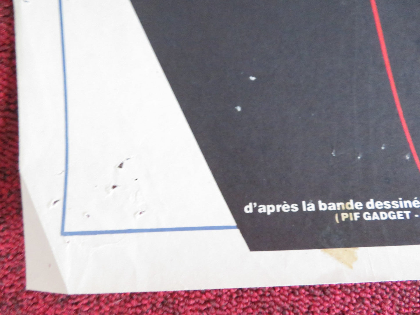 DOCTOR JUSTICE FRENCH POSTER ROLLED JOHN PHILLIP LAW GERT FROBE 1975 Rendezvous Cinema Movie posters