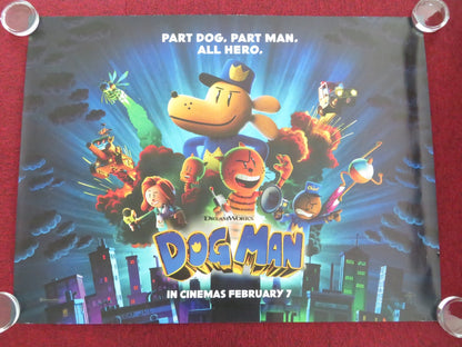 DOG MAN UK QUAD ROLLED POSTER PETE DAVIDSON ISLA FISHER 2025 Movie posters