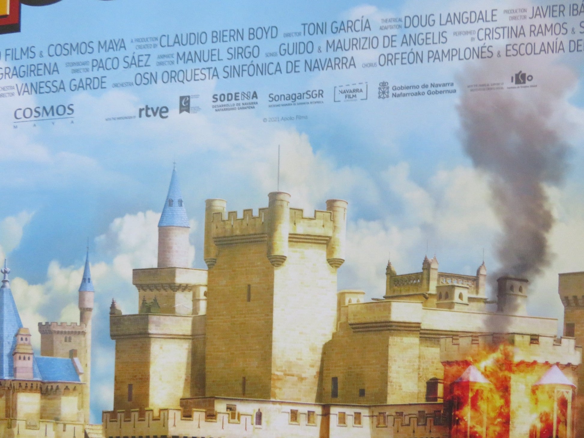 DOGTANIAN AND THE THREE MUSKAHOUNDS UK QUAD ROLLED POSTER MIGUEL ANGEL 2021 Rendezvous Cinema Movie posters