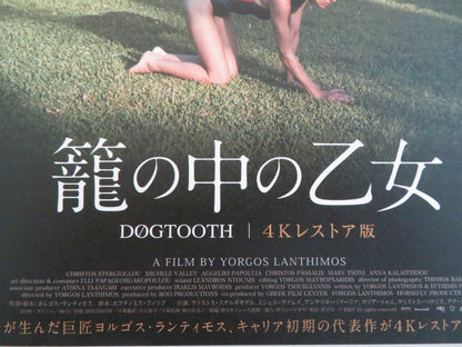 DOGTOOTH JAPANESE CHIRASHI (B5) POSTER CHRISTOS STERGIOGLOU MICHELE VALLEY R2025 Rendezvous Cinema Movie posters