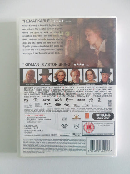 DOGVILLE (DVD) NICOLE KIDMAN HARRIET ANDERSSON 2003 REGION 2 Movie posters