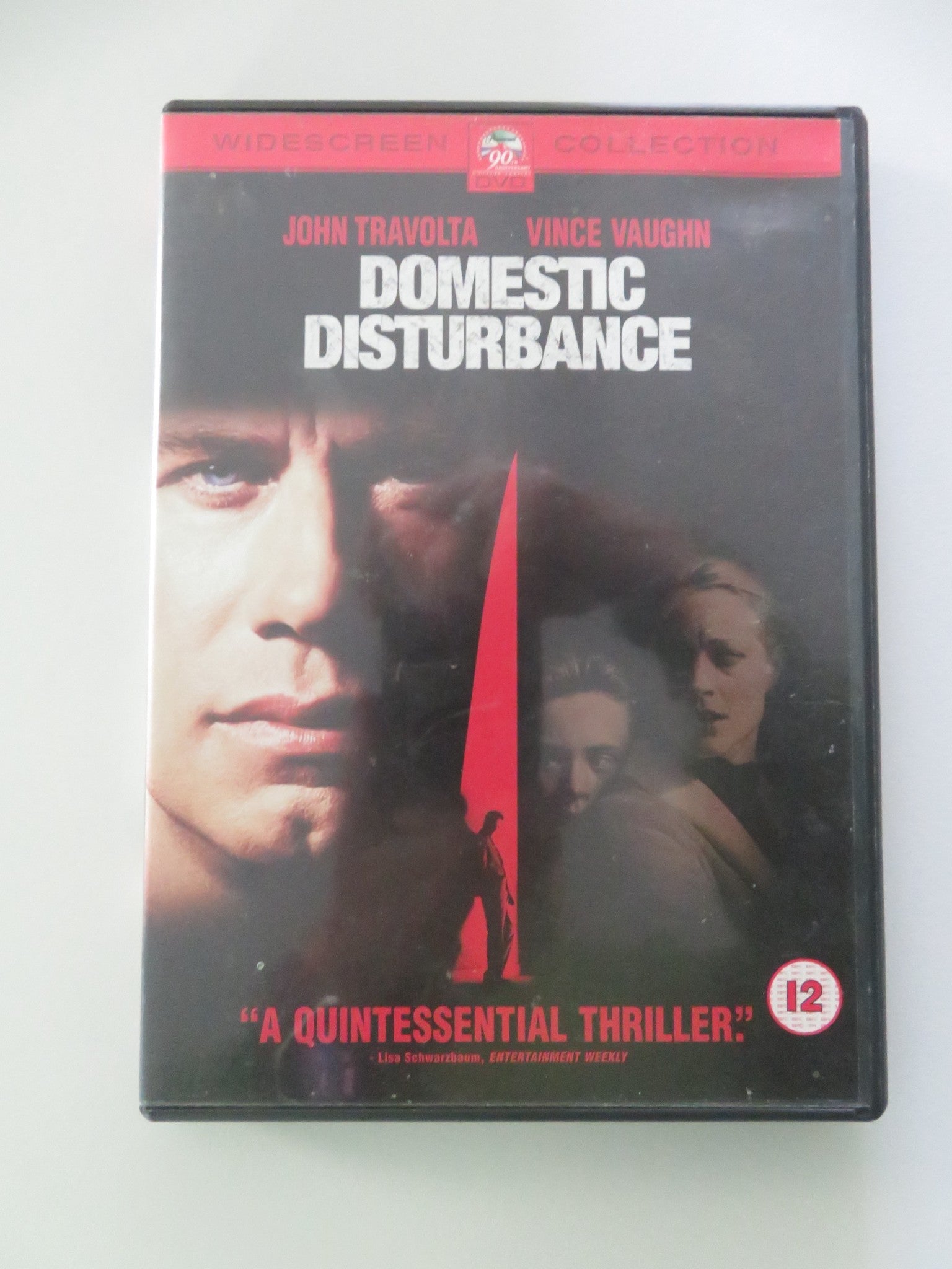 DOMESTIC DISTURBANCE (DVD) JOHN TRAVOLTA VINCE VAUGHAN 2001 REGION 2 Movie posters