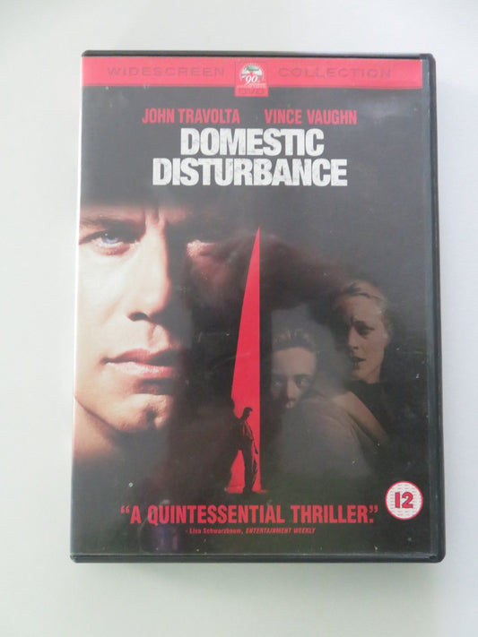 DOMESTIC DISTURBANCE (DVD) JOHN TRAVOLTA VINCE VAUGHAN 2001 REGION 2 Movie posters
