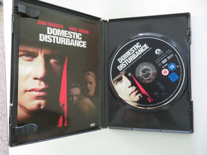 DOMESTIC DISTURBANCE (DVD) JOHN TRAVOLTA VINCE VAUGHAN 2001 REGION 2 Movie posters