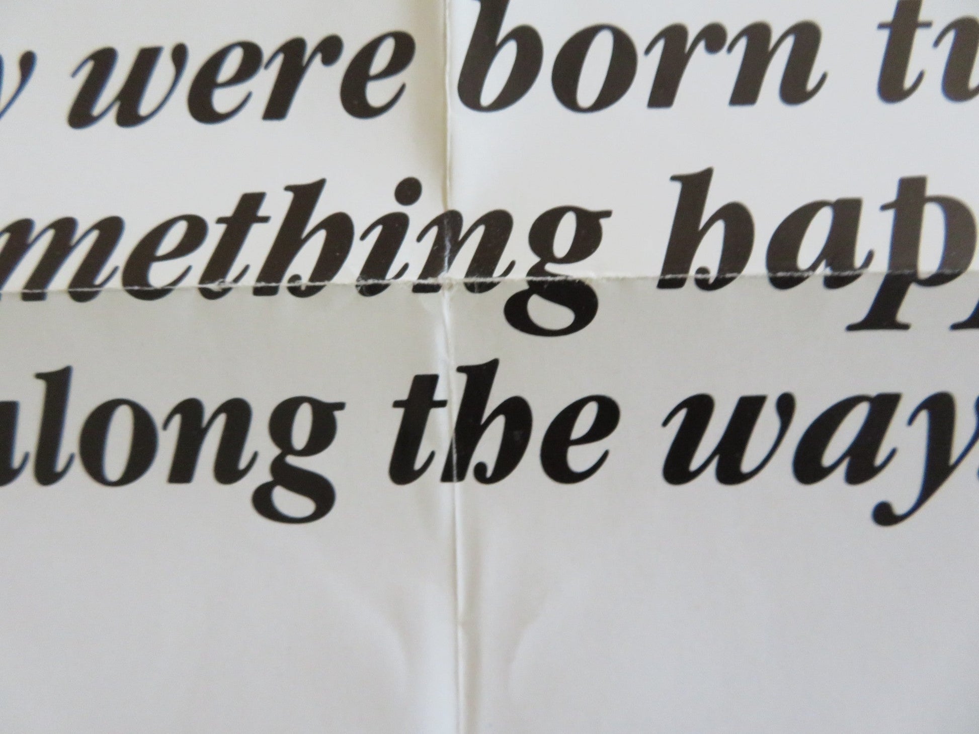 DOMINICK AND EUGENE FOLDED US ONE SHEET POSTER TOM HULCE RAY LIOTTA 1988 Rendezvous Cinema Movie posters