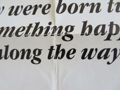 DOMINICK AND EUGENE FOLDED US ONE SHEET POSTER TOM HULCE RAY LIOTTA 1988 Rendezvous Cinema Movie posters