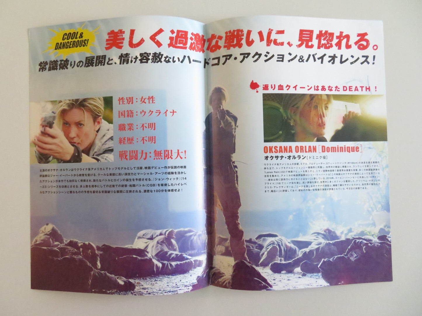 DOMINIQUE JAPANESE CHIRASHI (B5) POSTER OKSANA ORLAN MAURICE COMPTE 2024 - Rendezvous Cinema