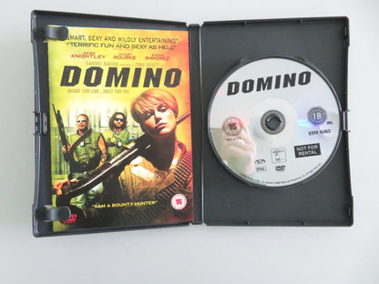 Domino (DVD) Keira Knightley Mickey Rourke 2005 Region 2 Movie posters