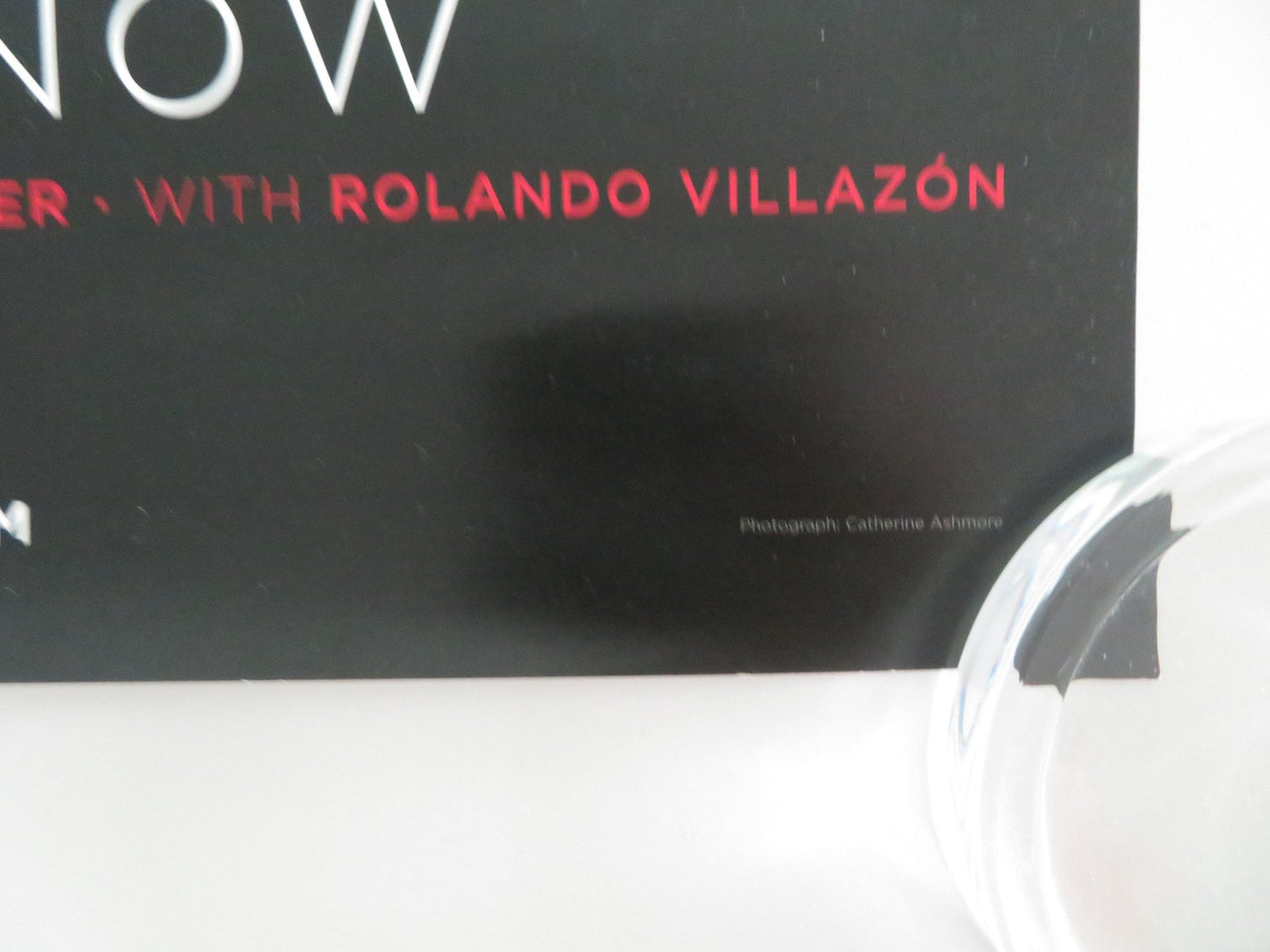 DON CARLO ROLLED POSTER ROYAL OPERA HOUSE ROLANDO VILLAZON 2010 Movie posters