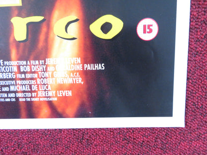 DON JUAN DEMARCO VHS POSTER ROLLED JOHNNY DEPP MARLON BRANDO 1994 Rendezvous Cinema Movie posters