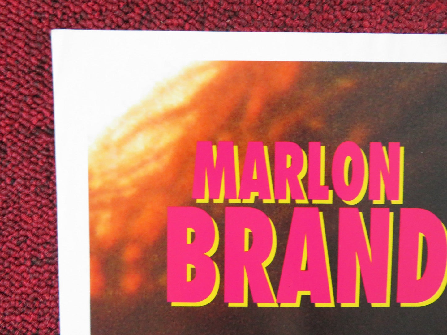 DON JUAN DEMARCO VHS POSTER ROLLED JOHNNY DEPP MARLON BRANDO 1994 Rendezvous Cinema Movie posters