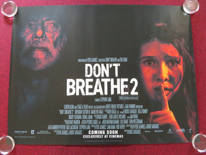 DON'T BREATHE 2 UK QUAD ROLLED POSTER STEPHEN LANG MADELYN GRACE 2021 Rendezvous Cinema Movie posters
