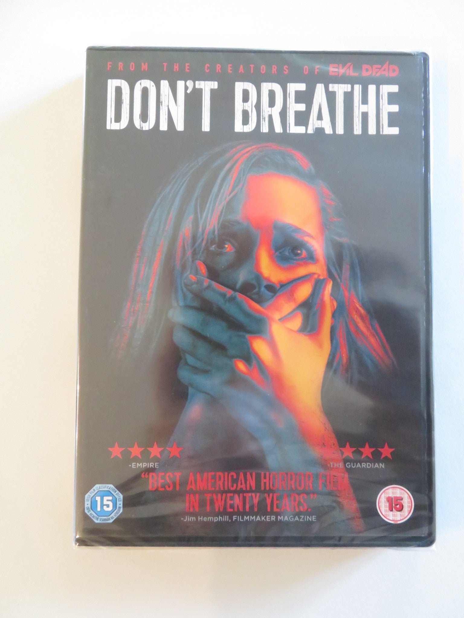 DON'T BREATHE (DVD) STEPHEN LANG JANE LEVY 2016 REGION 2 Rendezvous Cinema Movie posters