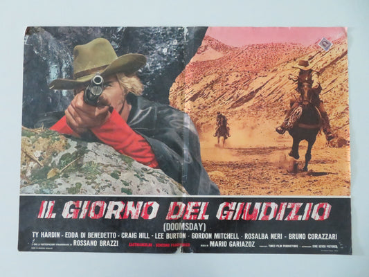 Doomsday - A Italian Fotobusta Poster Ty Hardin Rossano Brazzi 1971 Movie posters