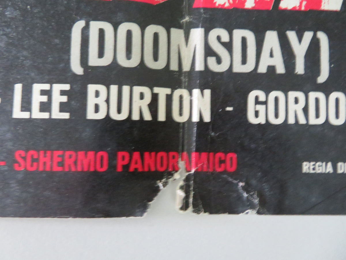 Doomsday - A Italian Fotobusta Poster Ty Hardin Rossano Brazzi 1971 Movie posters