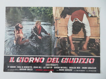 Doomsday - B Italian Fotobusta Poster Ty Hardin Rossano Brazzi 1971 Movie posters