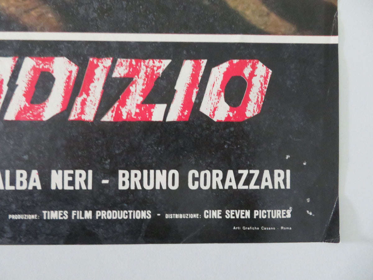 Doomsday - B Italian Fotobusta Poster Ty Hardin Rossano Brazzi 1971 Movie posters