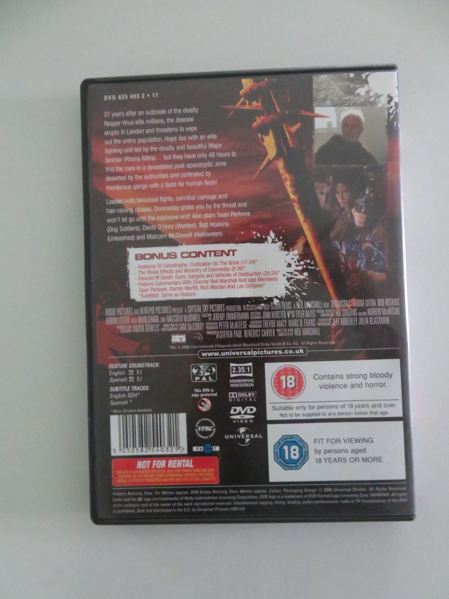 DOOMSDAY (DVD) CARYN PETERSON ADEOLA ARIYO 2008 REGION 2,4 Movie posters