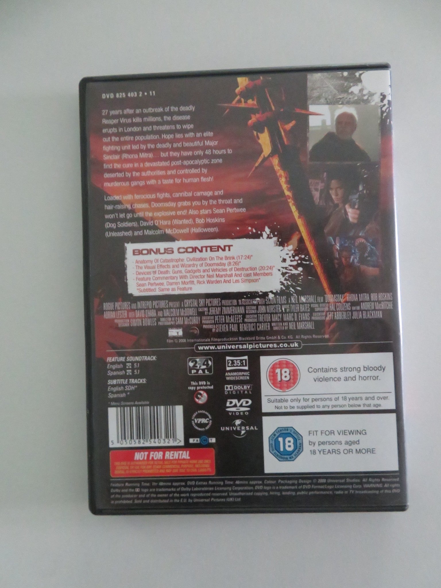 DOOMSDAY (DVD) CARYN PETERSON ADEOLA ARIYO 2008 REGION 2,4 Movie posters