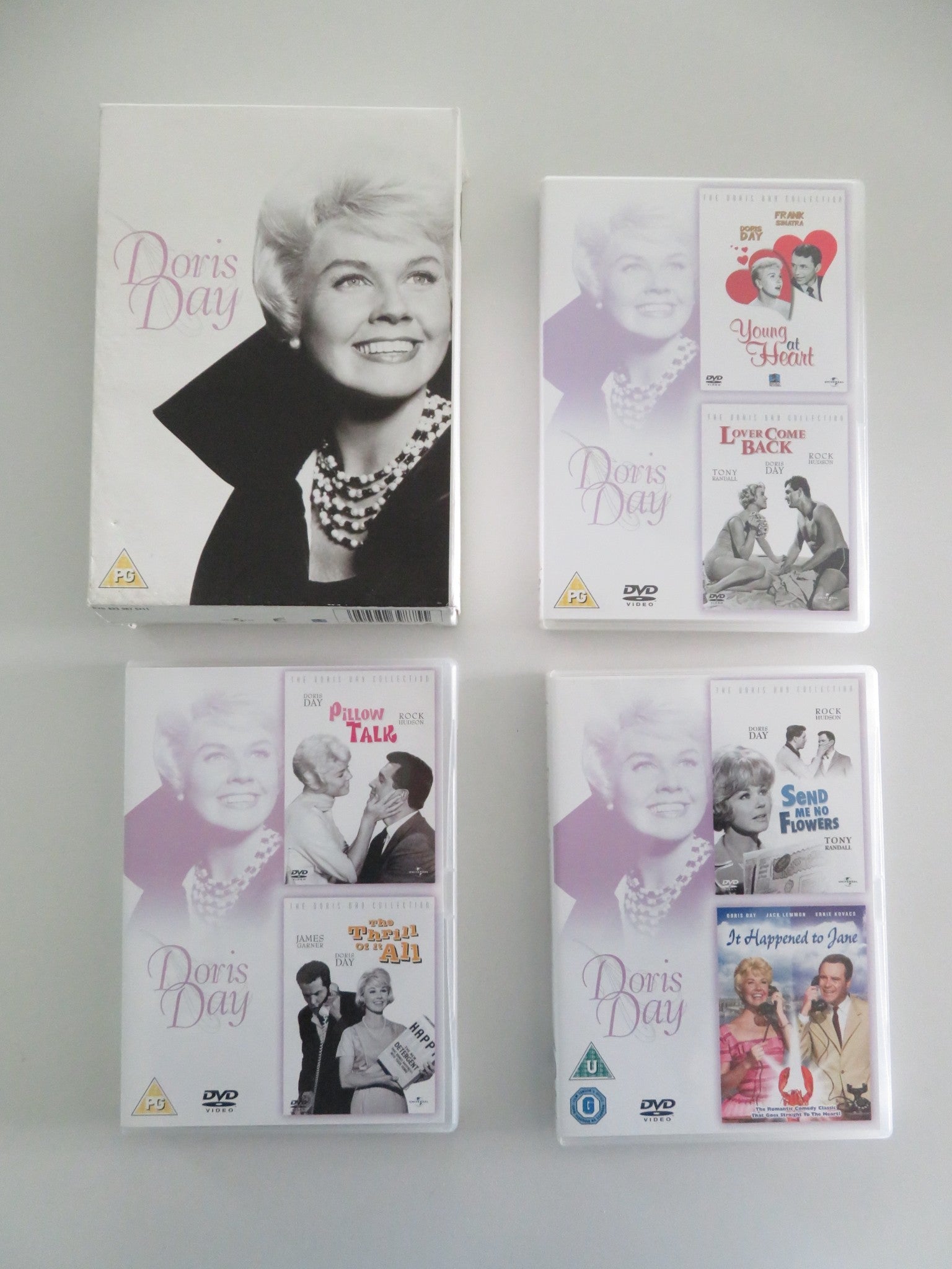 Doris Day Collection 6 disc box set (DVD BoxSet) Frank Sinatra 2006 Region 2 Movie posters