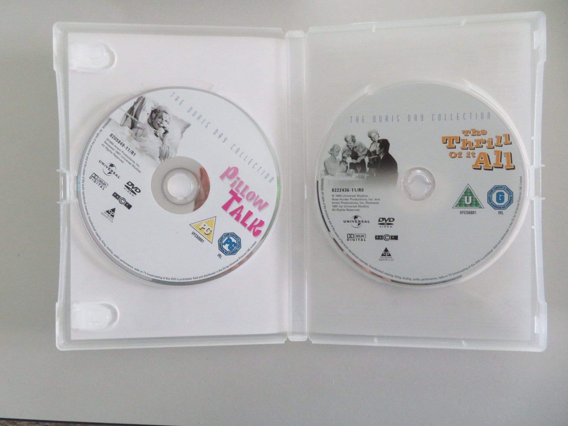 Doris Day Collection 6 disc box set (DVD BoxSet) Frank Sinatra 2006 Region 2 Movie posters