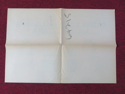 DOS MEXICANAS EN MEXICA FOLDED MEXICAN SHEET POSTER LOLA BELTRAN 1964 Rendezvous Cinema Movie posters