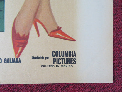 DOS MEXICANAS EN MEXICA FOLDED MEXICAN SHEET POSTER LOLA BELTRAN 1964 Rendezvous Cinema Movie posters