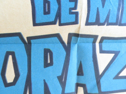 DOS MEXICANAS EN MEXICA FOLDED MEXICAN SHEET POSTER LOLA BELTRAN 1964 Rendezvous Cinema Movie posters