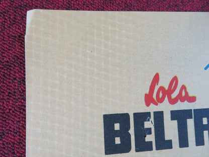 DOS MEXICANAS EN MEXICA FOLDED MEXICAN SHEET POSTER LOLA BELTRAN 1964 Rendezvous Cinema Movie posters