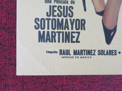 DOS MEXICANAS EN MEXICA FOLDED MEXICAN SHEET POSTER LOLA BELTRAN 1964 Rendezvous Cinema Movie posters