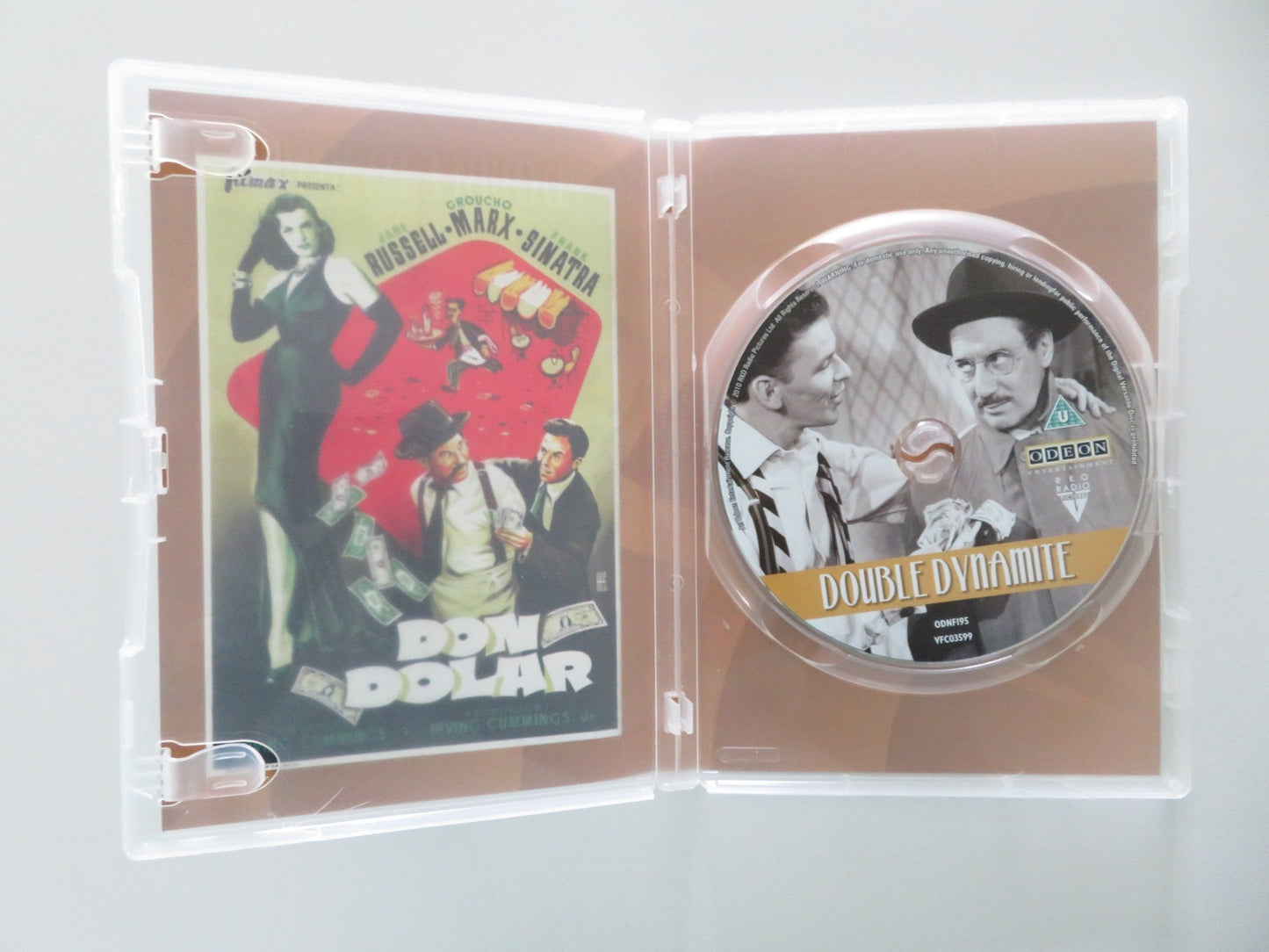 Double Dynamite (DVD) Frank Sinatra Jane Russell Groucho Marx 1951 Region ALL Movie posters