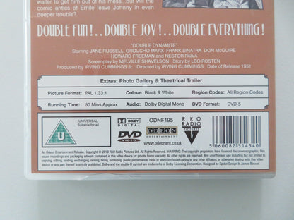 Double Dynamite (DVD) Frank Sinatra Jane Russell Groucho Marx 1951 Region ALL Movie posters