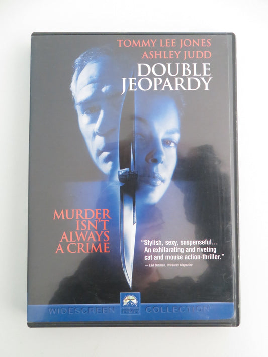 Double Jeopardy (DVD) Tommy Lee Jones Ashley Judd 1999 Region 1 Movie posters