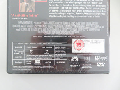 DOUBLE JEOPARDY (DVD) TOMMY LEE JONES ASHLEY JUDD 1999 REGION 2 Movie posters