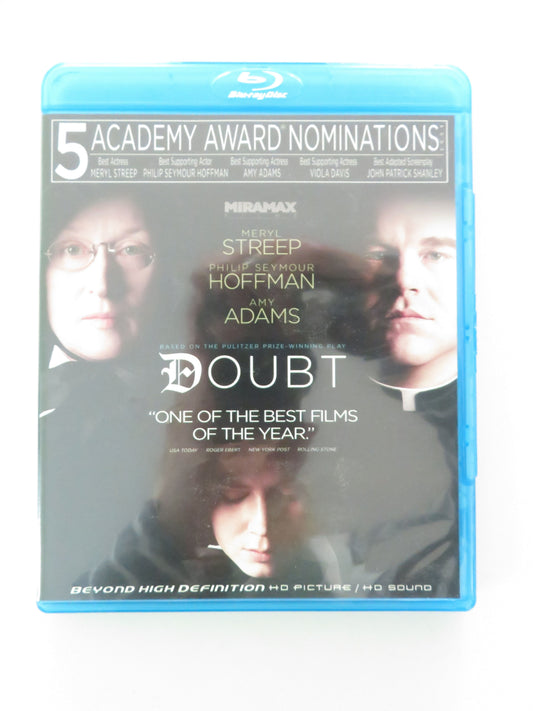 Doubt (BLU-RAY) Meryl Streep Philip Seymour Hoffman Amy Adams 2008 Region A Movie posters