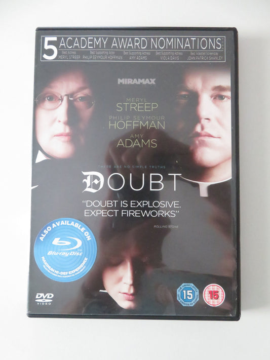 Doubt (DVD) Meryl Streep Philip Seymour Hoffman Amy Adams 2008 Region 2 Movie posters