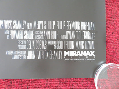 Doubt UK Quad Rolled Poster Meryl Streep Philip Seymour Hoffman Amy Adams 2008 Movie posters
