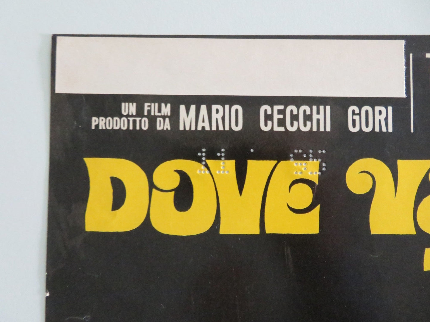 Dove Vai Tutta Nuda? Italian Fotobusta Poster Milian Maria Grazia Buccella 1969 Movie posters