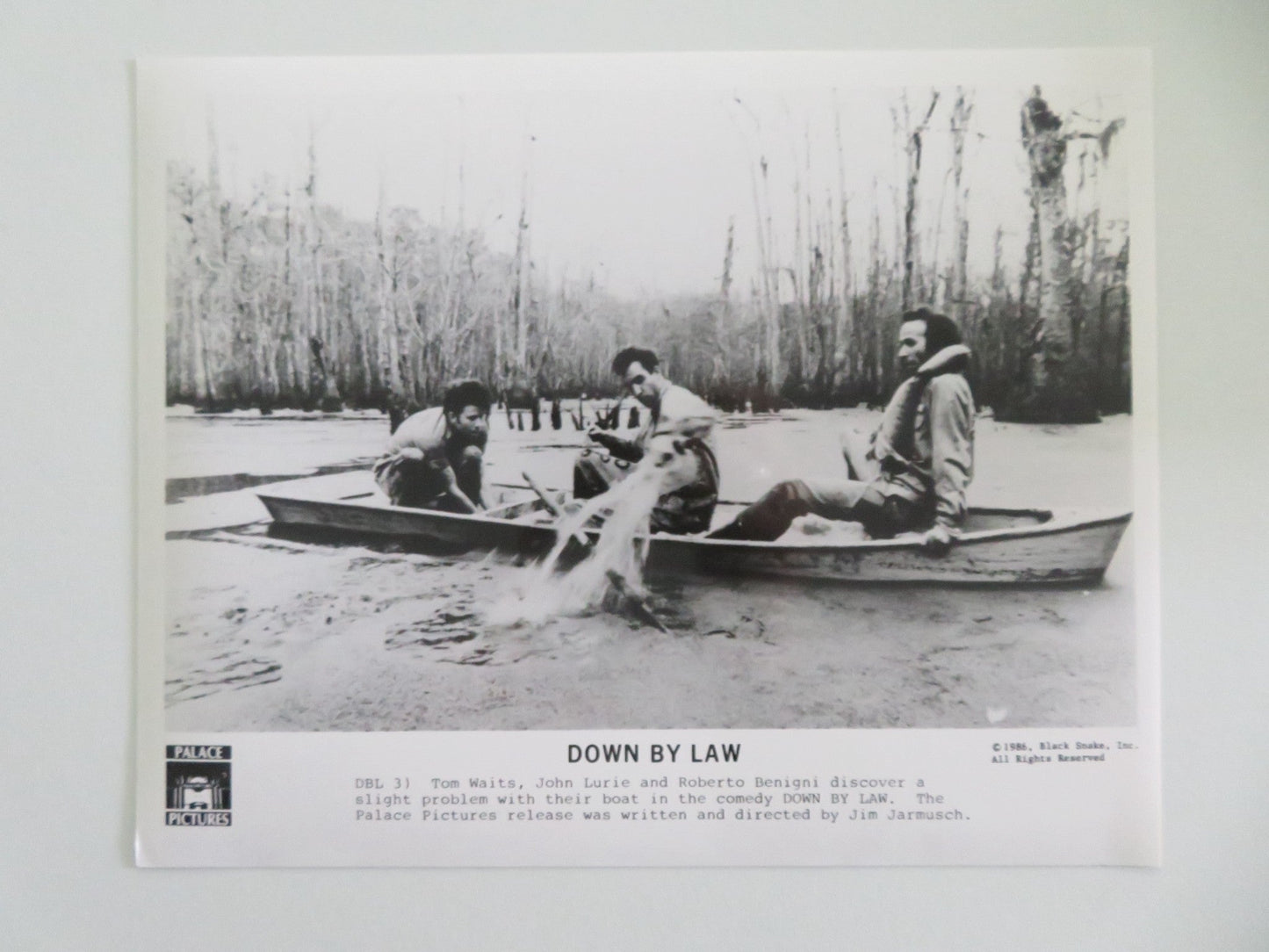 DOWN BY LAW MOVIE STILL PHOTO LOT OF 6 TOM WAITS JOHN LURIE 1986 Movie posters