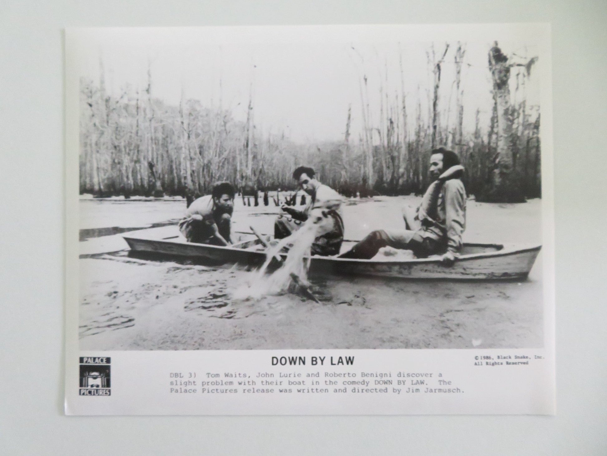 DOWN BY LAW MOVIE STILL PHOTO LOT OF 6 TOM WAITS JOHN LURIE 1986 Movie posters