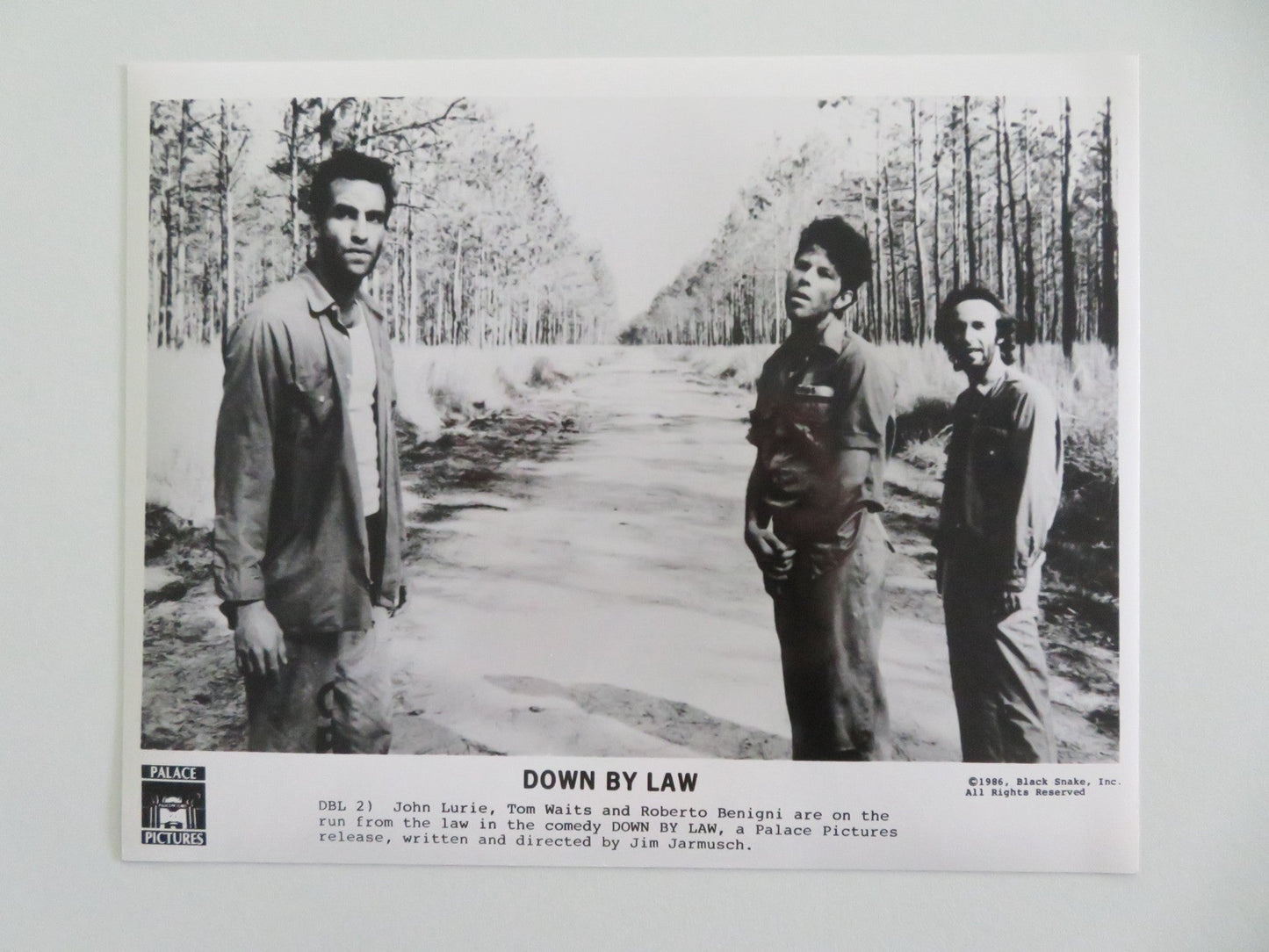 DOWN BY LAW MOVIE STILL PHOTO LOT OF 6 TOM WAITS JOHN LURIE 1986 Movie posters