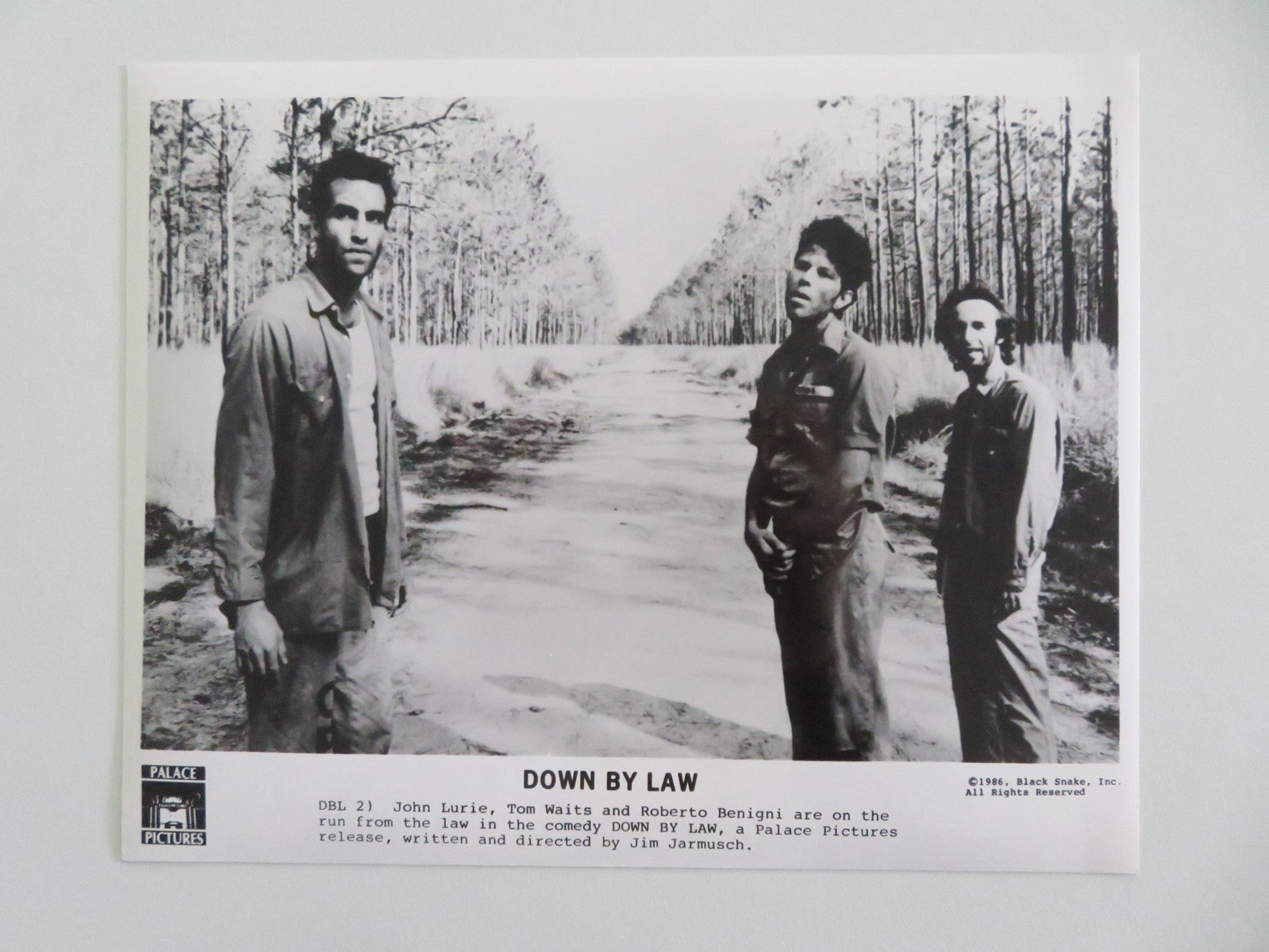 DOWN BY LAW MOVIE STILL PHOTO LOT OF 6 TOM WAITS JOHN LURIE 1986 Movie posters