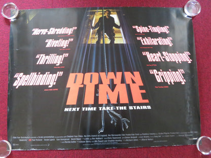 DOWNTIME UK QUAD ROLLED POSTER PAUL MCGANN SUSAN LYNCH 1997 Rendezvous Cinema Movie posters