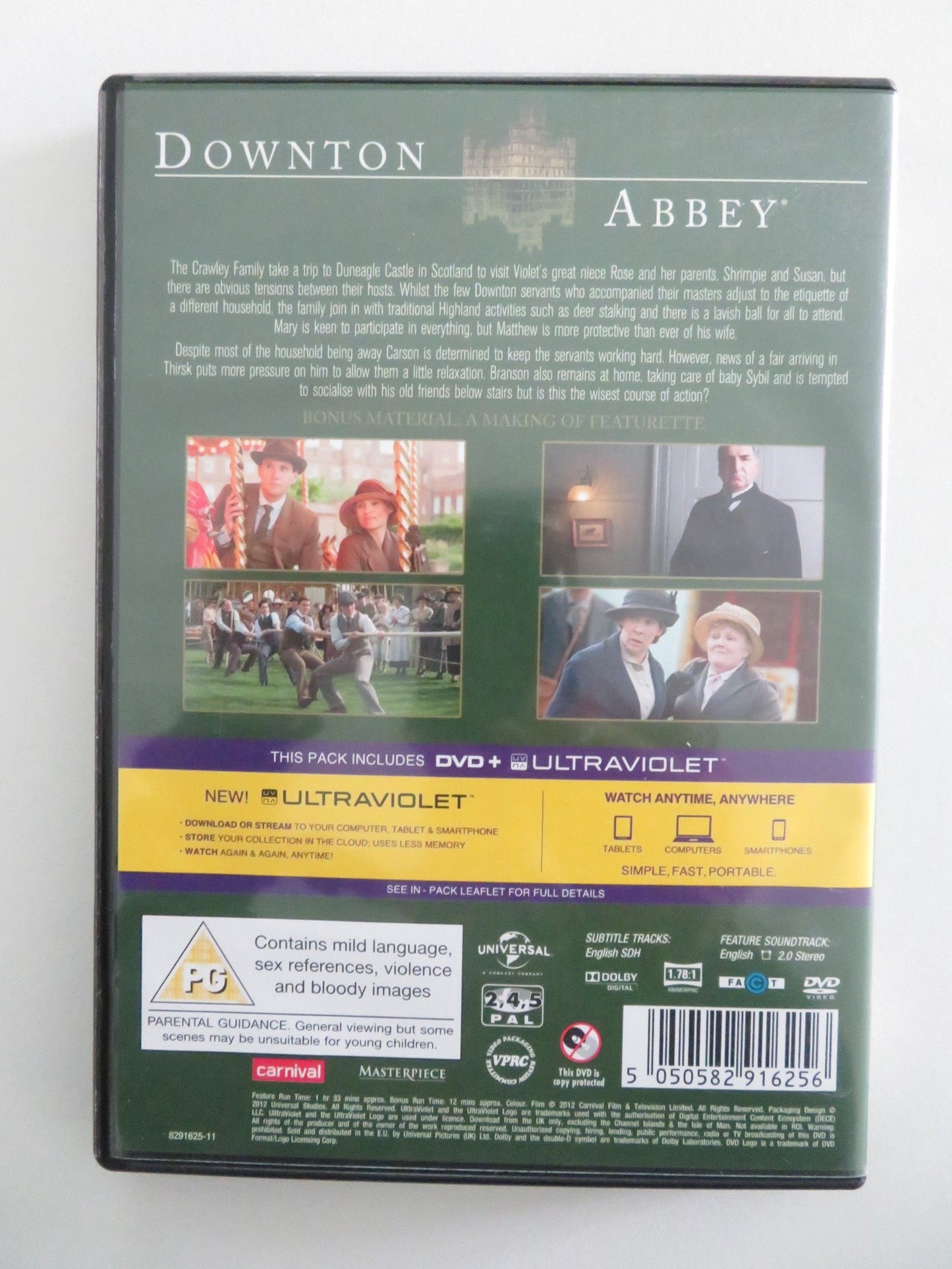 DOWNTON ABBEY A JOURNEY TO THE HIGHLANDS (DVD) HUGH BONNEVILLE 2012 REGION 2,4,5 Movie posters