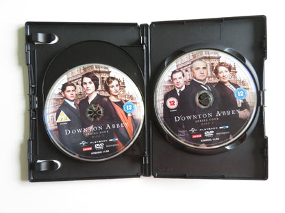 DOWNTON ABBEY - SERIES FOUR - 3 DISC (DVD) HUGH BONNEVILLE SMITH 2015 REGION 2 Movie posters