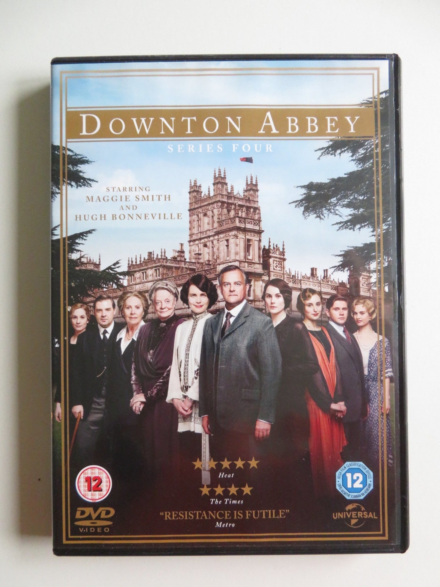 DOWNTON ABBEY - SERIES FOUR - 3 DISC (DVD) HUGH BONNEVILLE SMITH 2015 REGION 2 Movie posters